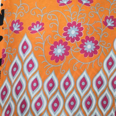 China Breathable Apparel Tear-Resistant Women Dress Satin Printed Fabric Polyester Fabric Spandex Satin Fabric for sale