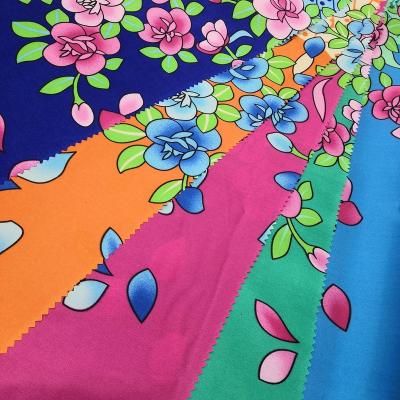 China Multi-pattern QUICK DRY 100% Polyester Satin Printed Fabric For Liner Dress for sale