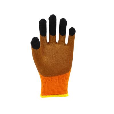 China Wear Resistant Comfortable Breathable Protective Industrial Latex Foam Coated Work Or Safety Working Glove for sale