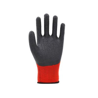 China Wear Resistant Sponge Rubber Wrinkled Protective Operation Safety Work Glove for sale