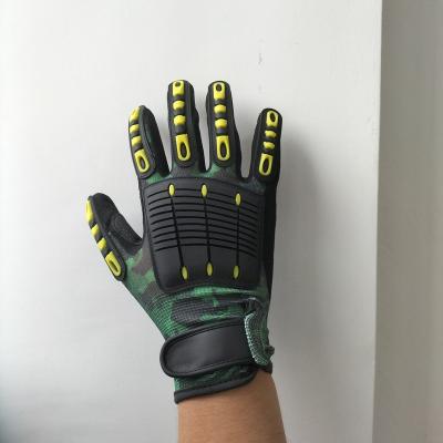 China Anti-impact Anti-Slip Cut And Impact Resistant TPR Hand Protection Work Safety Gloves for sale