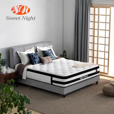 China Manufacturer Luxury Hotel Latex Pocket Spring Queen Size Foldable Five Star Vacuum Compressed Full Size Mattress for sale