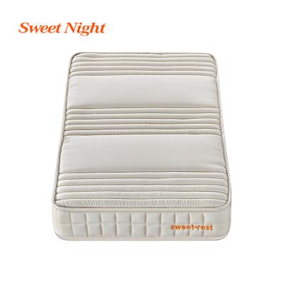 China Custom Foldable Hypoallergenic Organic Breathable Sponge Spring Memory Foam Baby Crib Topper Mattress for sale