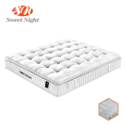 China Pocket Foldable Spring Furniture Bedroom Mattress King Size Visco Gel Memory Foam Royal Mattress for sale