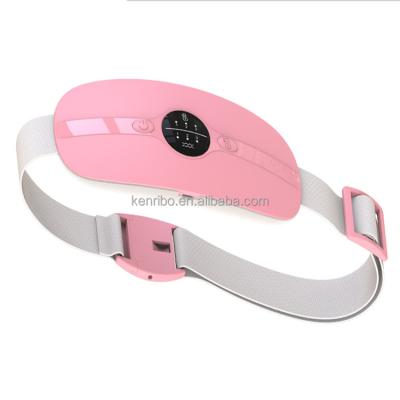 China Portable Handheld Rechargeable Belly Warmer Belt Menstrual Protection Electric Heating Period Care Menstrual Belt For Friend for sale