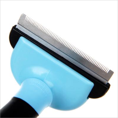 China Best Selling Low Price Dog Cat Pet Hair Fur Removal Comb Pet Grooming Tool Viable Hair Brush Cleaning Comb With Opp Bag for sale