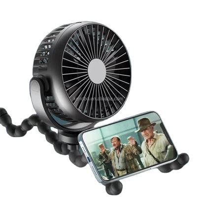 China Portable Folding Octopus Mini Small Cool Fan Octopus Rechargeable Flexible Tripod Electric Fan Adjustable Outdoor Handfan For Home for sale