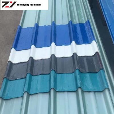 China Cheap Construction Metal Corrugated Aluminum Zinc Roofing Sheets Price for sale