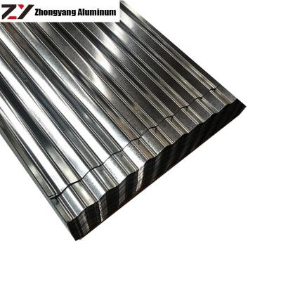 China Construction Hot Dip Zinc GL Aluminum Corrugated Steel Sheet for sale