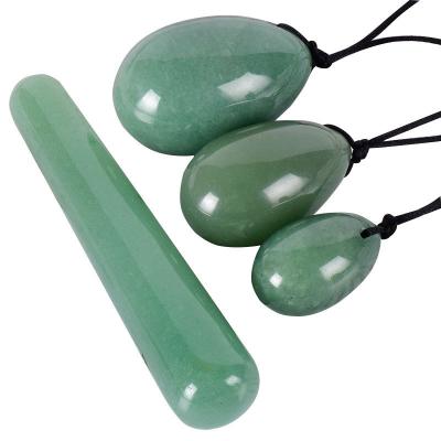 China Body Yoni Eggs Wholesale Hot Selling Yoni Egg Set Natural Crystal Yoni Eggs For Women Vaginal Exercise for sale