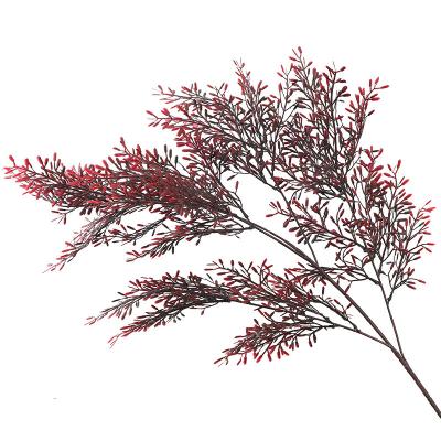 China Acacia grass waterproof home wedding decoration simulation flower simulation frost mist party decoration for sale