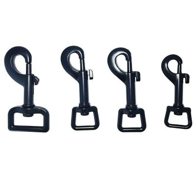 China Black Steel Swivel Clips Dog Leash Collars/Dog Snap Trigger Metal Hook For Dog Leash for sale