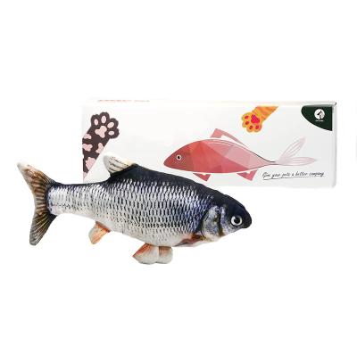 China Viable Collapsing Fish Toy For Dog And Cat Dancing Indoor Play for sale