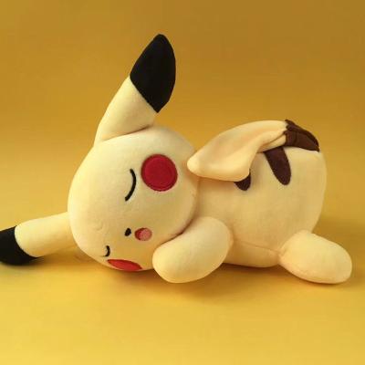 China Wholesale Plush Custom Design Cotton Sleeping Kawaii Posture Stitch Animal Stuffed Pokemon Plush Toys for sale