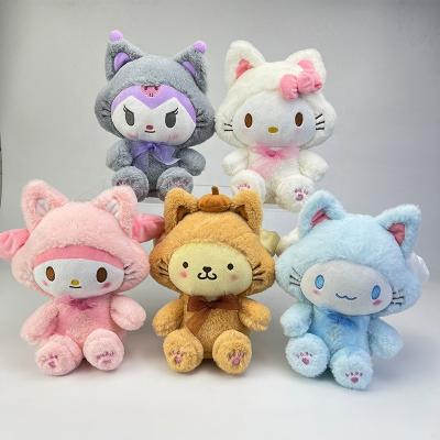 China Wholesale Sanrio Stuffed Baby Plush Toy Kids Toys My Melody Kuromi Soft Plush Dolls Sanrio Plush Toy for sale