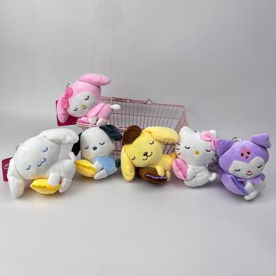 China Doll Staple Machine Wholesale Kawaii Sanrio Cinamoroll Melody Kouromi Toys Stuffed Dog Stuffed Animal Toys Wholesale Dolls for sale