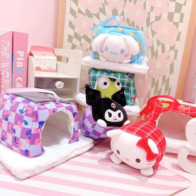 China Custom Soft Plush Doll Stuffed Animal Mini Small Sanrio My Melody OEM Design Factory Doll Clip Machine for sale