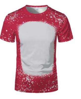 China Cotton / Polyester Ready To Ship Custom Sublimation Color Print T-Shirts With Big Size for sale