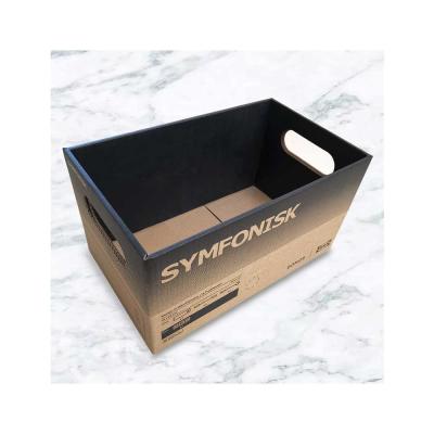 China Recyclable Recyclable Custom Size Box Packaging Storage Case Portable Reusable Paper Box for sale