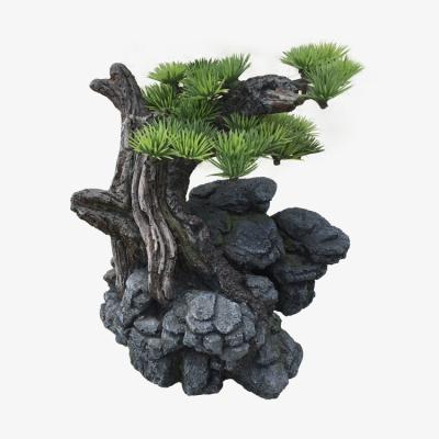 China 2020 Hot Selling Wonderful Tree Fish Tank Aquarium Decoration Resin Viable for sale