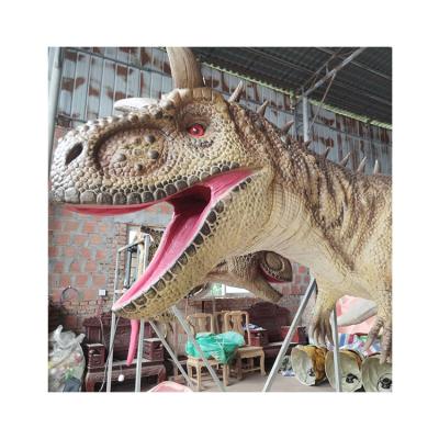 China 3d Realistic Live Animatronic Dinosaur Tatankacephalus Theme Park T-rex Dinosaur for sale