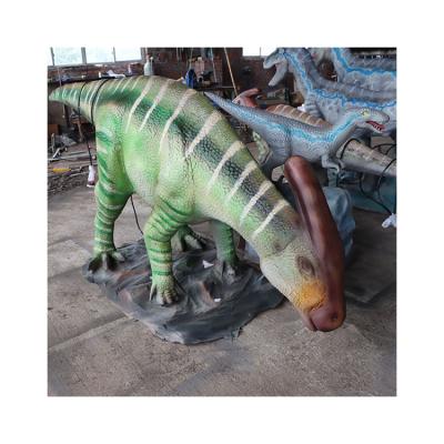 China Chinese Dragon Animatronic 3d Life Size Parasaurolophus Of Theme Park Amusement Exhibit for sale