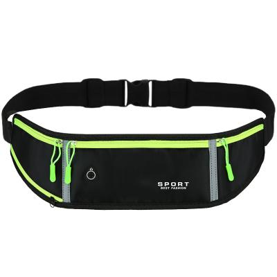 China Hot Selling New Design Water Proof Waist Bag Adjustable Running Belt Sport Running Fanny Pack Outdoor Worthless Bag for sale