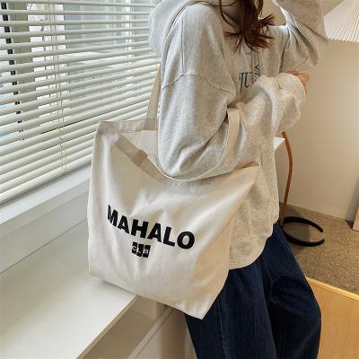 China PORTABLE fashion luxury high quality designer thickened cotton CanvasTott shopping bag shoulder bag handbag for women for sale