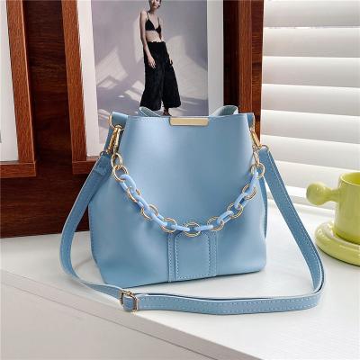 China arming & Designer Disarmament Luxury Women's Purse Chain Footstep Noise Shoulder Bag PU Handbag Tote Bag for sale