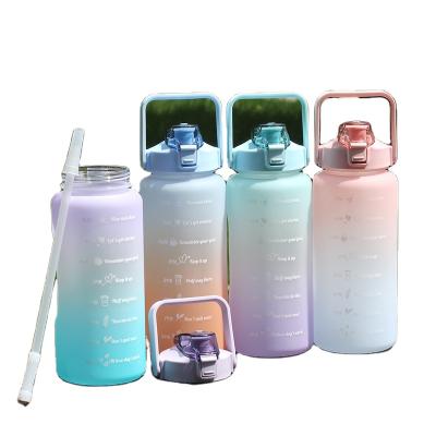 China Latest Viable Hot Selling Outdoor Starry Sky Gradient Portable Silicone With Straw Drinking Cup for sale