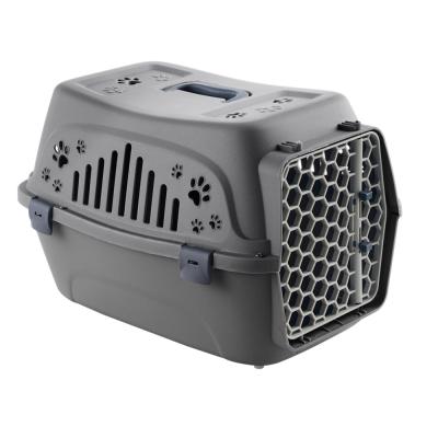 China 2021 New Popularity Hot Sale Products Breathable Plastic Carrier Pet Transport Box for sale