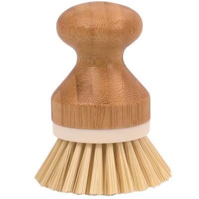 China Viable Wooden Floor Cleaning Brush Sisal Cleaning Brush Pot Bottle Kitchen Sustainable Floor Brush Fiber Natural All Masthom for sale