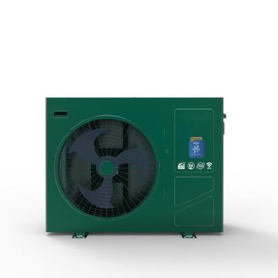 China Legom outdoor mini heat pump air source DC inverter heatpump cold - for a swimming pool up to 20m3. air to water split r32 5kw 7kw for sale