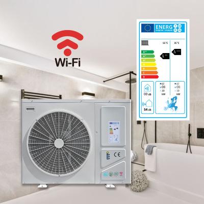 China Legom ERP A+++ R32 WiFi 5kw DHW air source DC inverter outdoor heating air to water cooling monoblock heat pump for sale