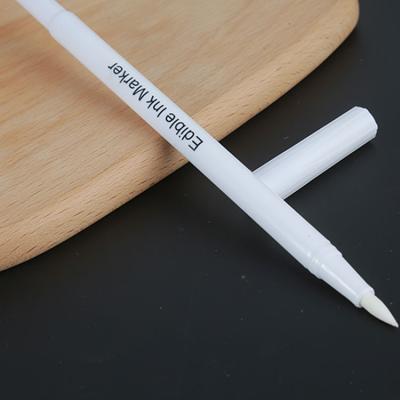 China White Double Head Cheap Custom Food Coloring Gift Maker Hot Sale Edible Marker Pen for sale