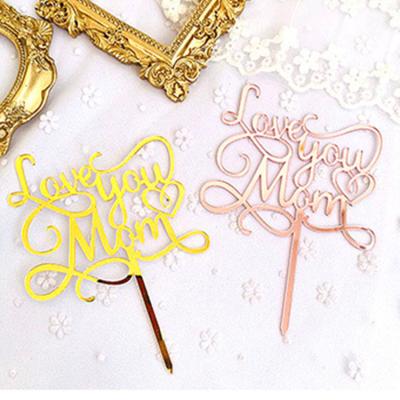 China Fashionable High Quality Chinese Custom Cake Topper Acrylic From Manufacturers for sale