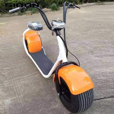 China Lithium Battery Fat Tire SIBON 800w Electric Scooter Two Wheel Disc Brake Fat Tire For Adult for sale