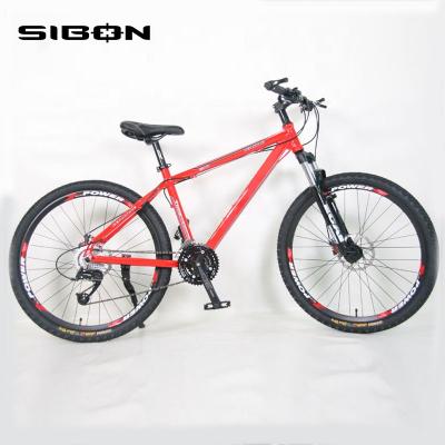 China STREET SIBON B0230115 26 inch disc brake 21 speed chinese manufacruer promotion bicicleta adult mountain bike on sale for sale