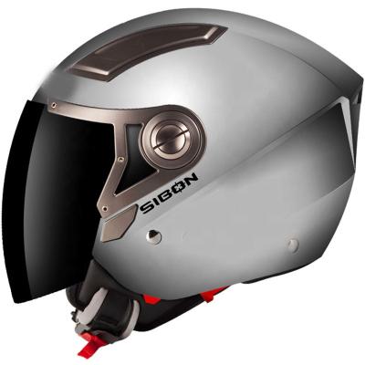 China SIBON B0820116 Visor EEC Visor ABS Removable Liner Face Motorcycle Helmet Adult Double Open Point Double for sale