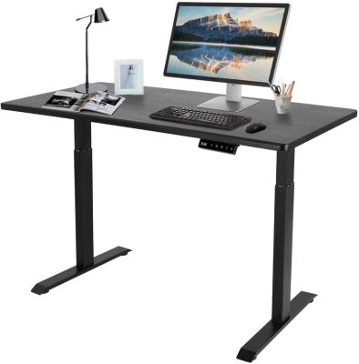 China (Height)Adjustable Position Up Smart Designed Sit Stand Home Office Electric Height Adjustable Desk Ergonomic Double Motor Desk for sale