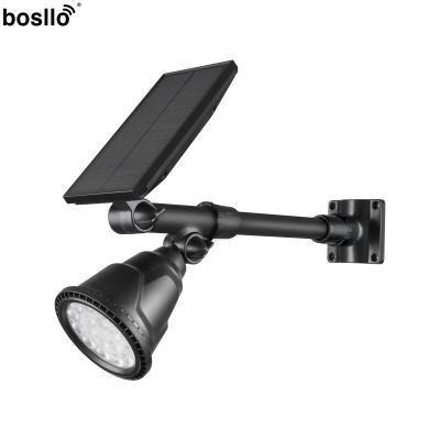 China 3.7V 2200MAH Solar Induction Street Lamp Black IP65 Waterproof for sale