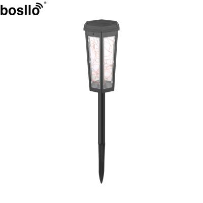 China Warm Light 3000K Solar Garden Lights Decorative Floor Mounted IP44 for sale