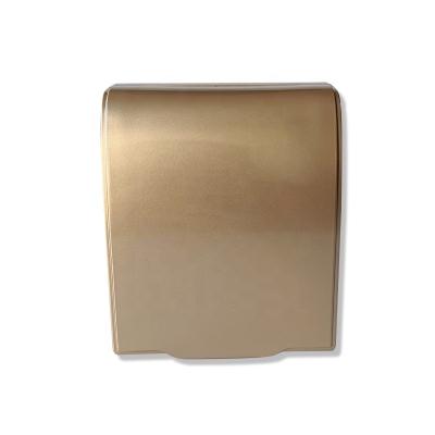 China Waterproof Electronics Housing ABS Decorative Waterproof Enclosure Box Cover Switch Cover Spray Paint Gold Socket Box for sale