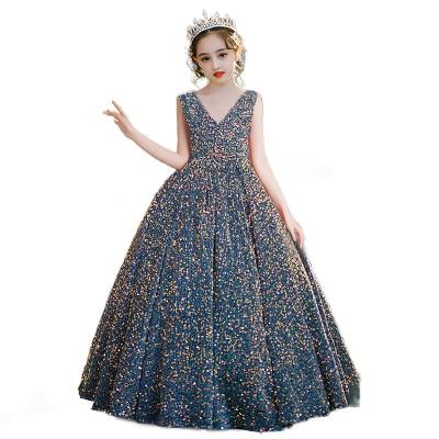 China 2022 Anti-Wrinkle New Amazon Hot Sale Wholesale Kids Dress Girls Toddler Dress Long New For Children 12 Years Old for sale