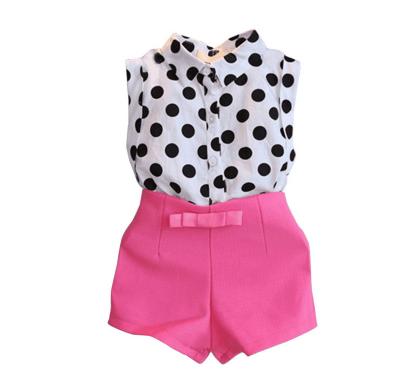 China Other Baby Boutique Clothing Sets Manufacturer Girl Clothing Set 2022 Summer Children Clothing Girls 2pcs Shorts Girls Outfit Set for sale