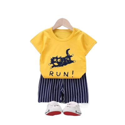 China Casual Wholesale Factory OEM Comfortable Babies' Clothing Sets Baby Clothes Sets Boys Kids Neutral Clothing Sets for sale