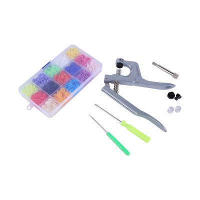 China Viable Snap Fastener Kit Push Press Buttons Garment Sewing Clothing Snaps Shell Plastic Snap Button for sale