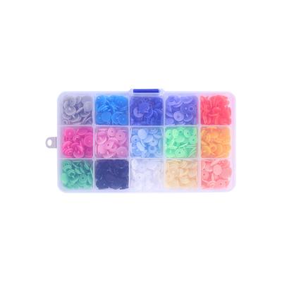 China New Viable Hot Sale 15 Colors T3 Boxed Buttons Push Button Press Buttons 4 Holes Colored Plastic Push Buttons for sale