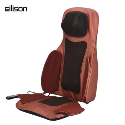 China EILISON Shiatsu Body Cushion Massager for Back and Neck Leg Pain Cushion Massage Black Cushion Body PU Free Replacement Parts AC220V/50W for sale