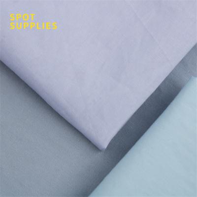 China Factory Price Good Quality Good Quality Healthy Environmental Durable 136gsm Cotton Design Fabrics Cotton Material Washed Plain Fabric for sale